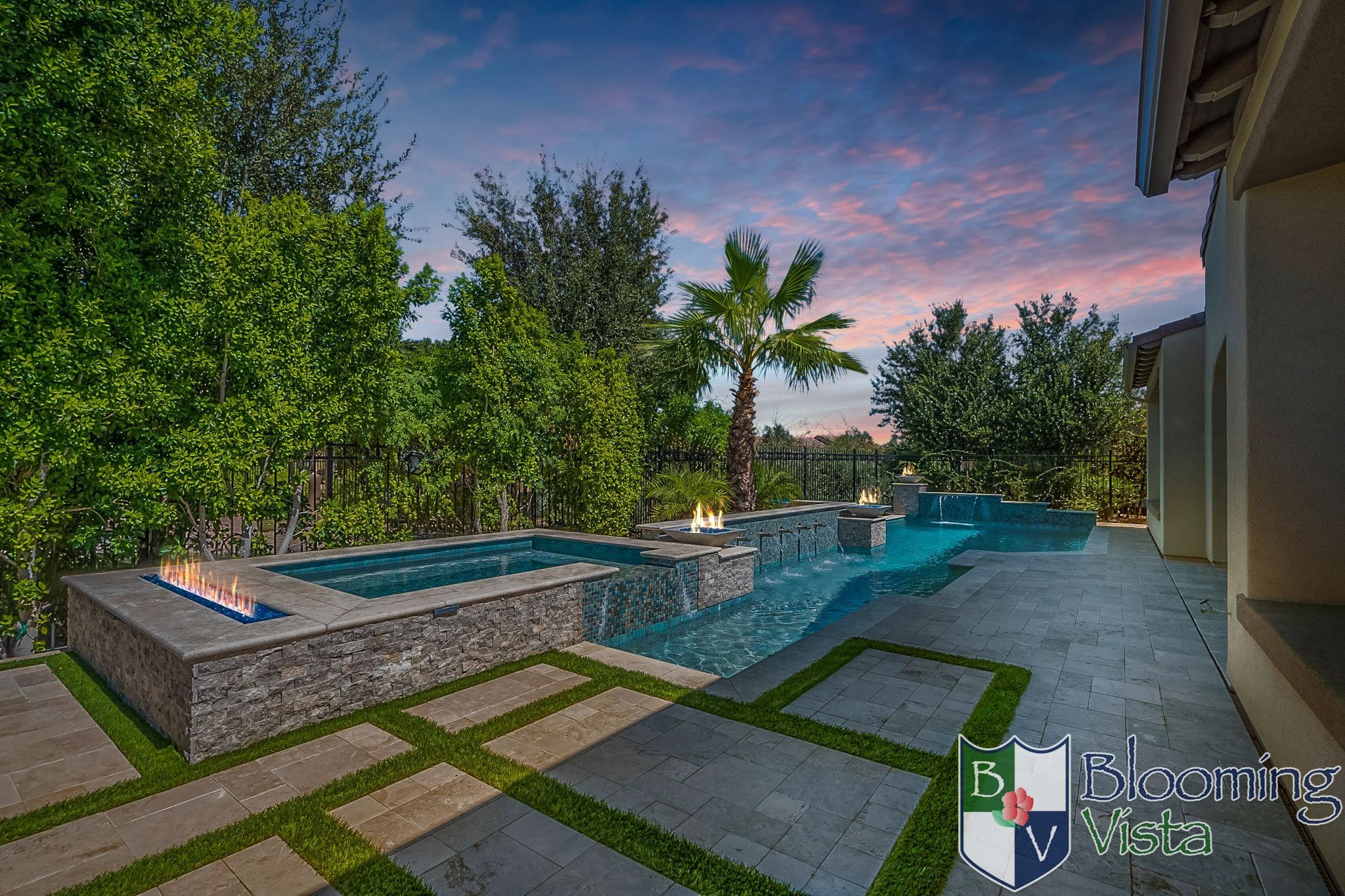 Blooming Vista Pool Builder, Landscape Installation